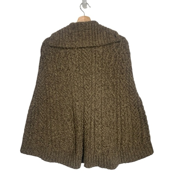 Vintage Ralph Lauren Hand Knit Button Front Poncho Sweater Size Small - Picture 2 of 8